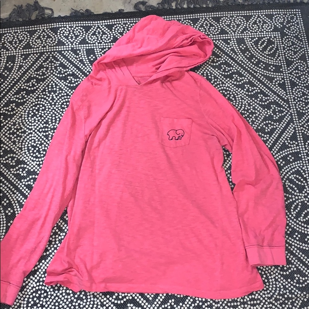 Ivory Ella Hooded pineapple long sleeved shirt